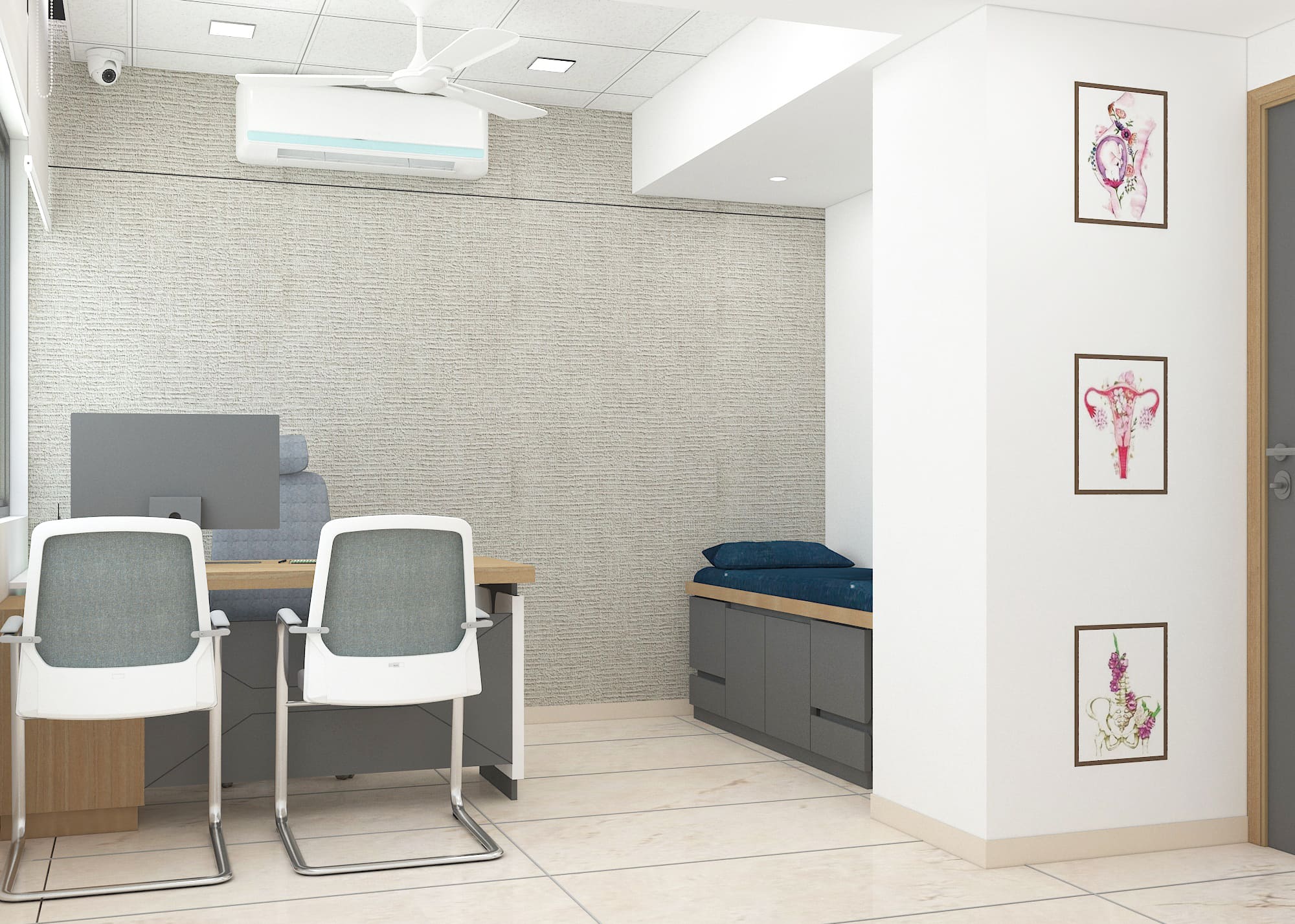 IVF Center Hospital Interior Project | Trance Interiors Image